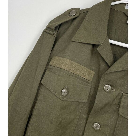 Gmund 1993 Osterreich Bundesheer Military Green Jacket Shirt M/L Schardinger - Picture 3 of 6